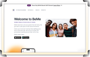 BeMe provides a safe space for teens Architected and developed by Evon Technologies